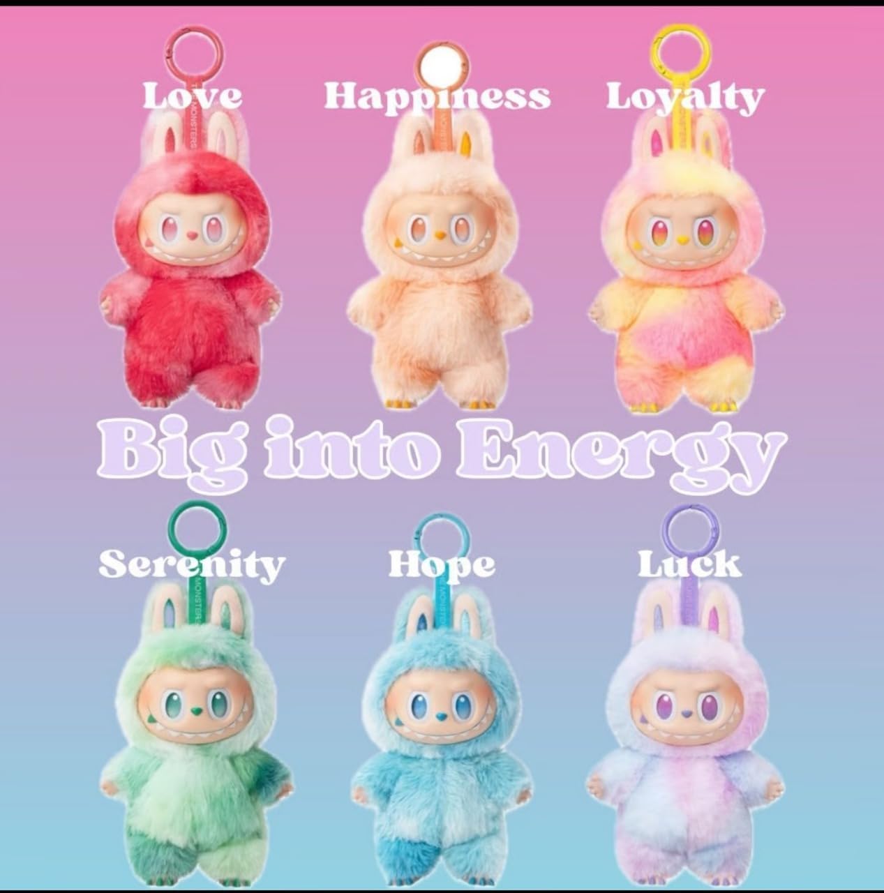 Uryans - Labubu Doll: The Monsters Big into Energy