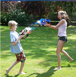 Uryans 2 Lazer Toy Gun of Projector with Digital LED Score Display, Gifts for Kids, Teens, Adults, Shooting Battle Games with 3 Targets, Birthday Gift Toys for 6 7 8 9 10 11 12+Year Old Boys Girls