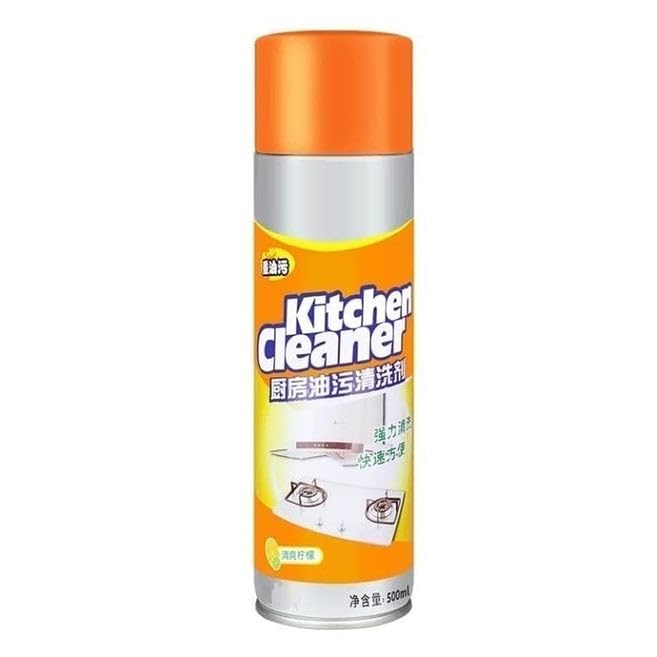 Uryans Multipurpose Bubble Foam Cleaner Kitchen Cleaner Spray Oil & Grease Stain Remover Chimney Cleaner Spray Bubble Cleaner All Purpose Foam Degreaser Spray (500 Ml)