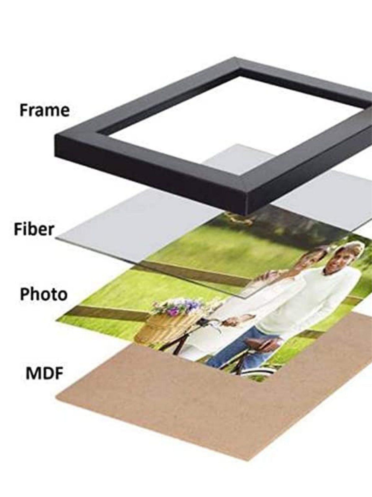 John 8:58 Bible Verse Wall Frame | “Before Abraham Was, I AM” Christian Wall Art | Jesus Christ Scripture Decor for Home, Prayer Room, Bedroom & Office | A4 Premium Religious Gift