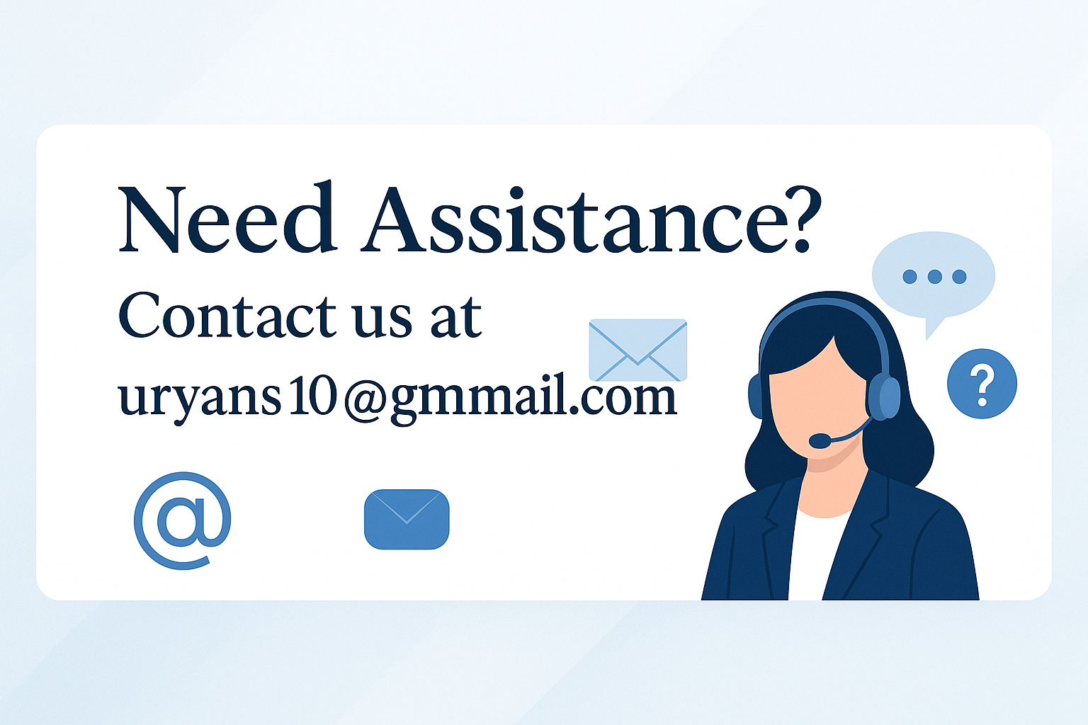 If any assistance mail us on uryans10@gmail.com